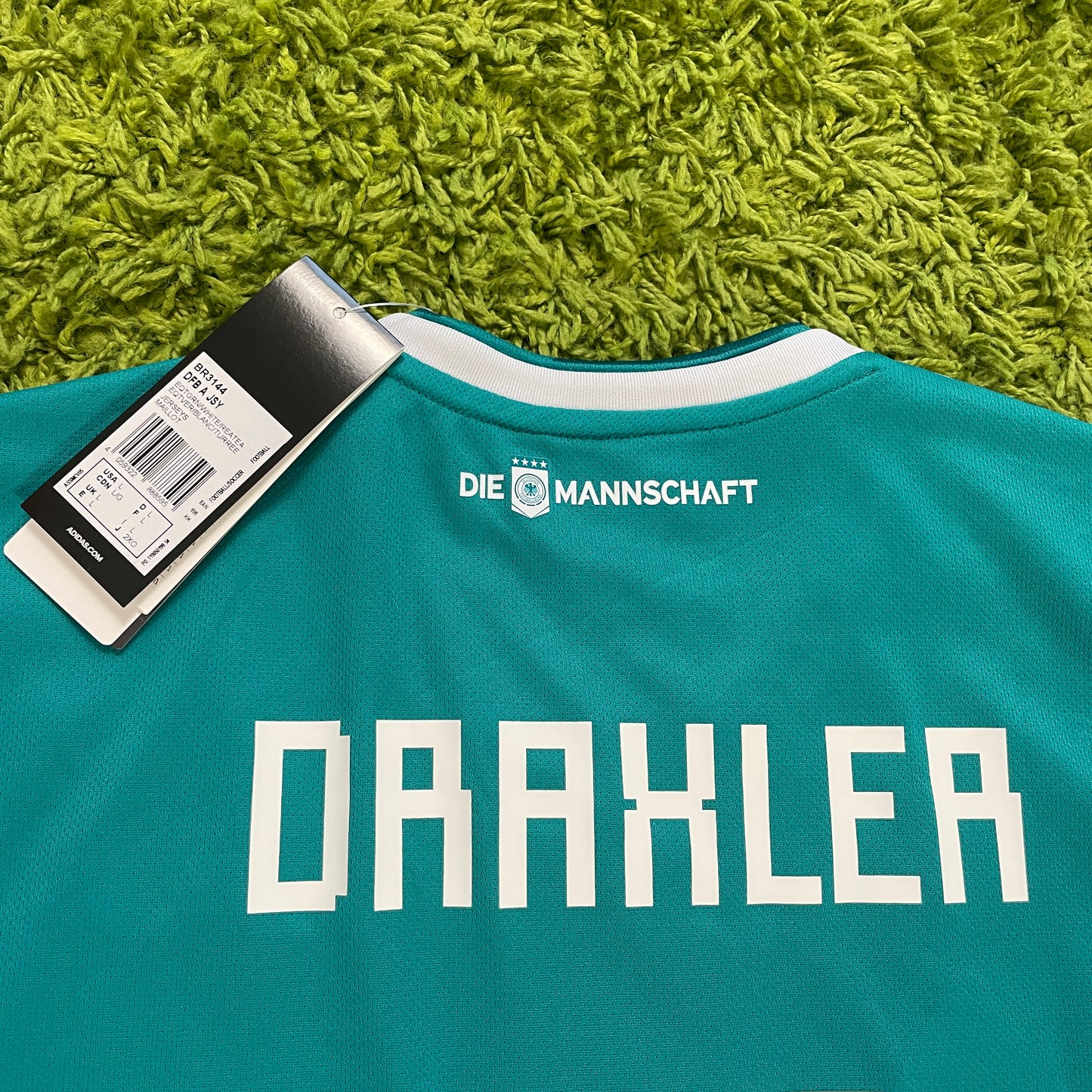 Adidas Deutschland Draxler Trikot grün Größe L 2018