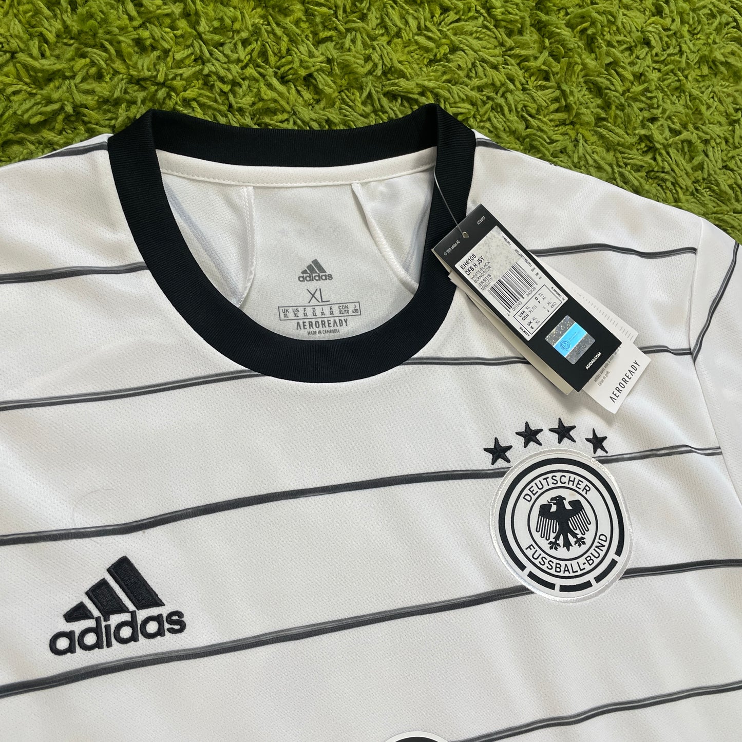 Adidas DFB Deutschland Trikot Kimmich Größe XL weiß 2020
