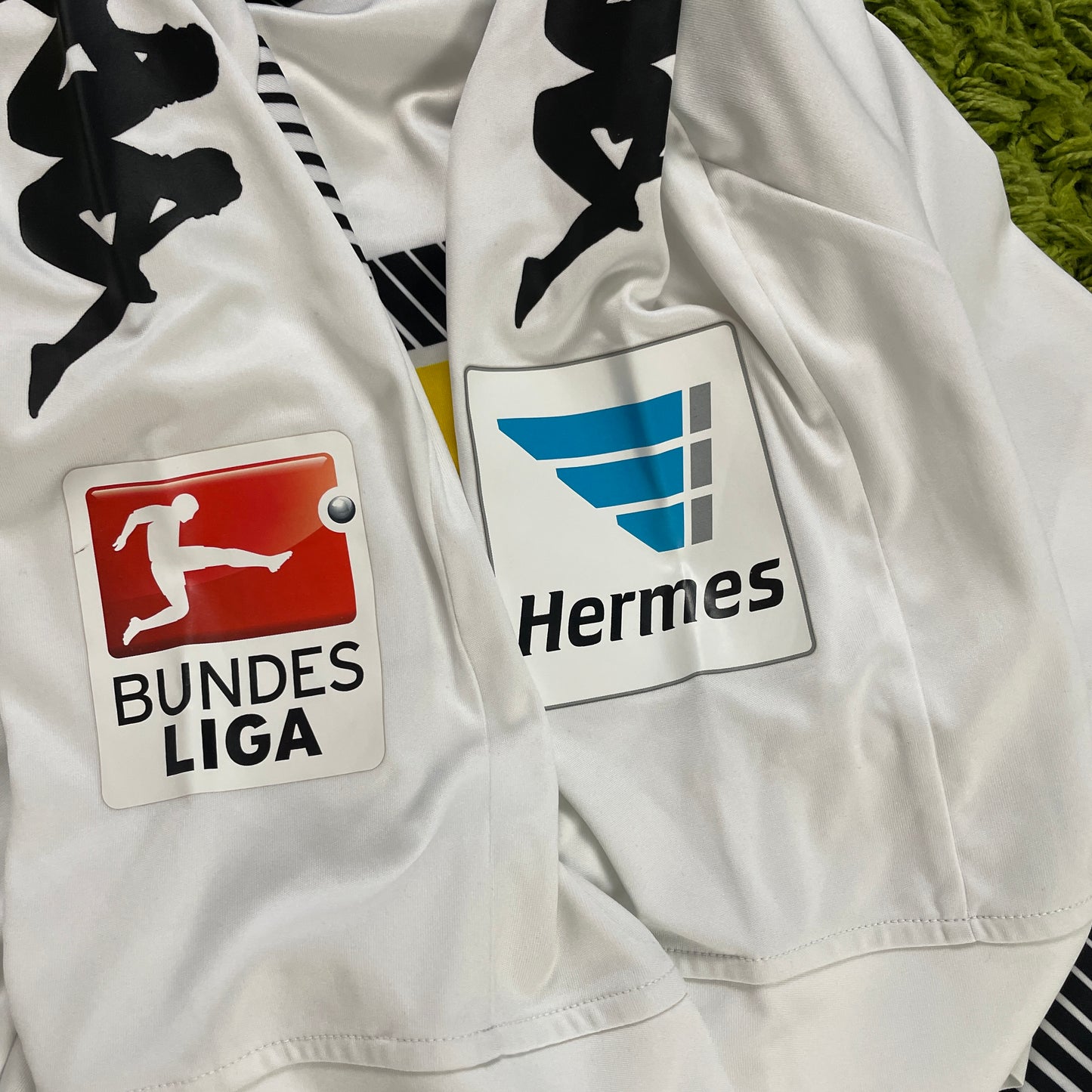 Kappa Borussia Mönchengladbach Elvedi Trikot weiß Größe XL 2016 2017