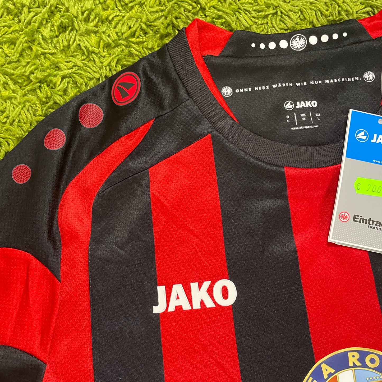 Jako Eintracht Frankfurt SGE Trikot rot Größe L 2013 2014