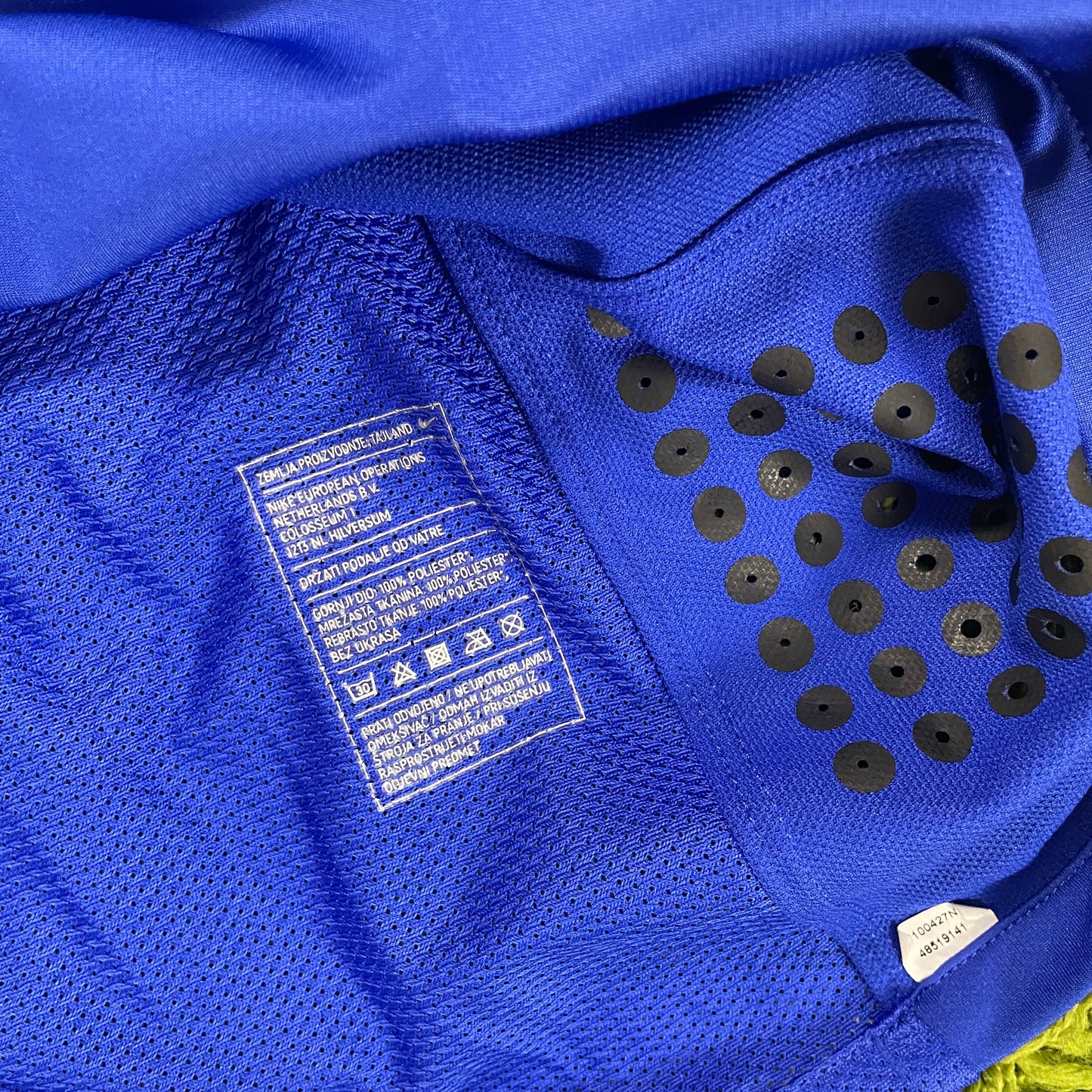 Nike Kroatien Trikot blau Größe L Spielerversion 2010 2012