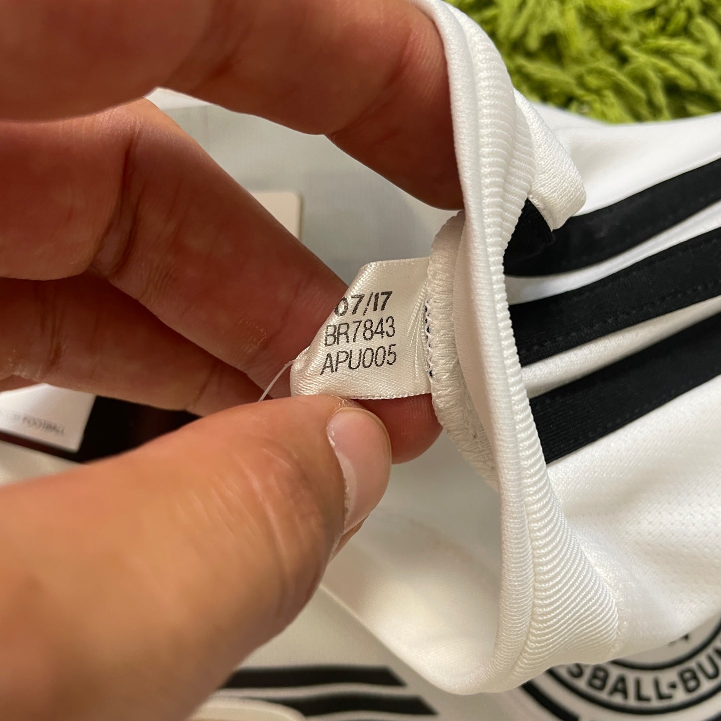 Adidas Deutschland DFB Werner Trikot weiß Größe L 2018