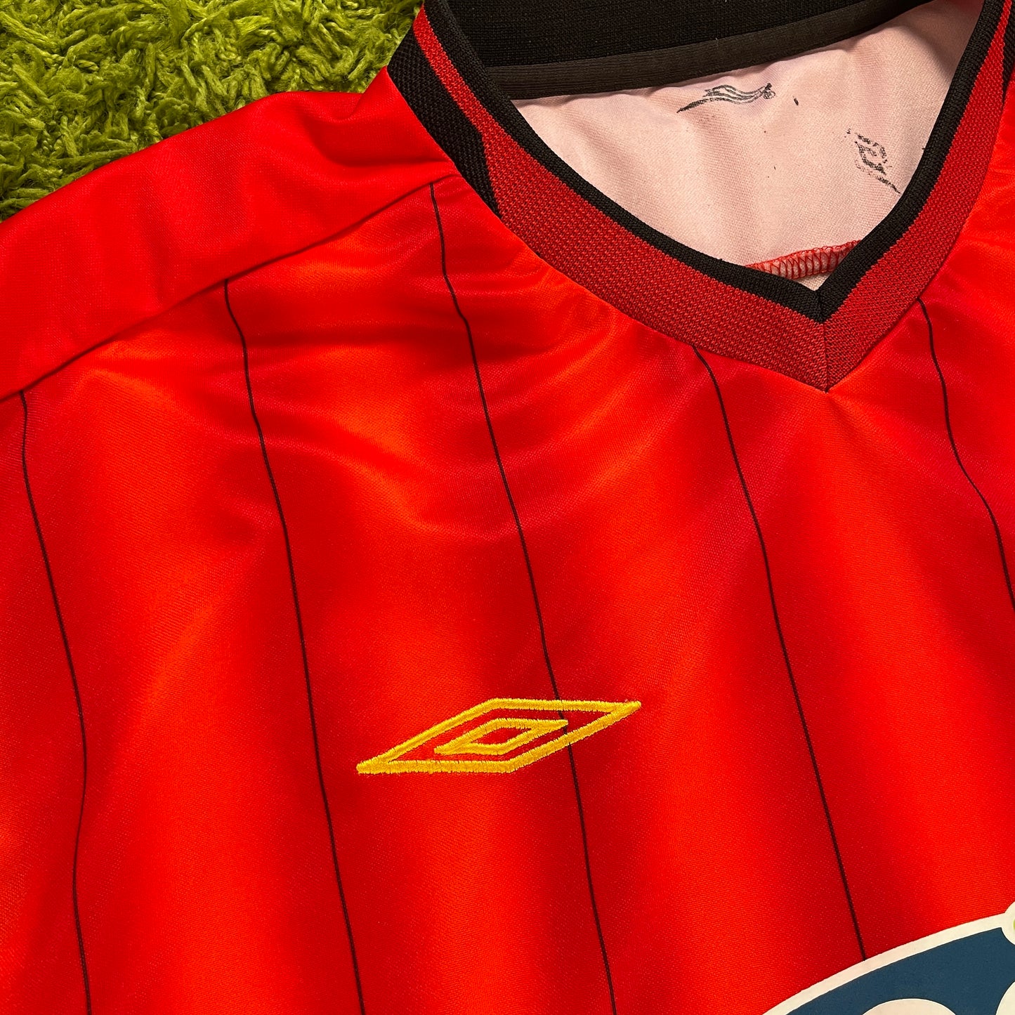 Umbro Galatasaray SK Frank de Boer Trikot rot Größe XL 2003 2004