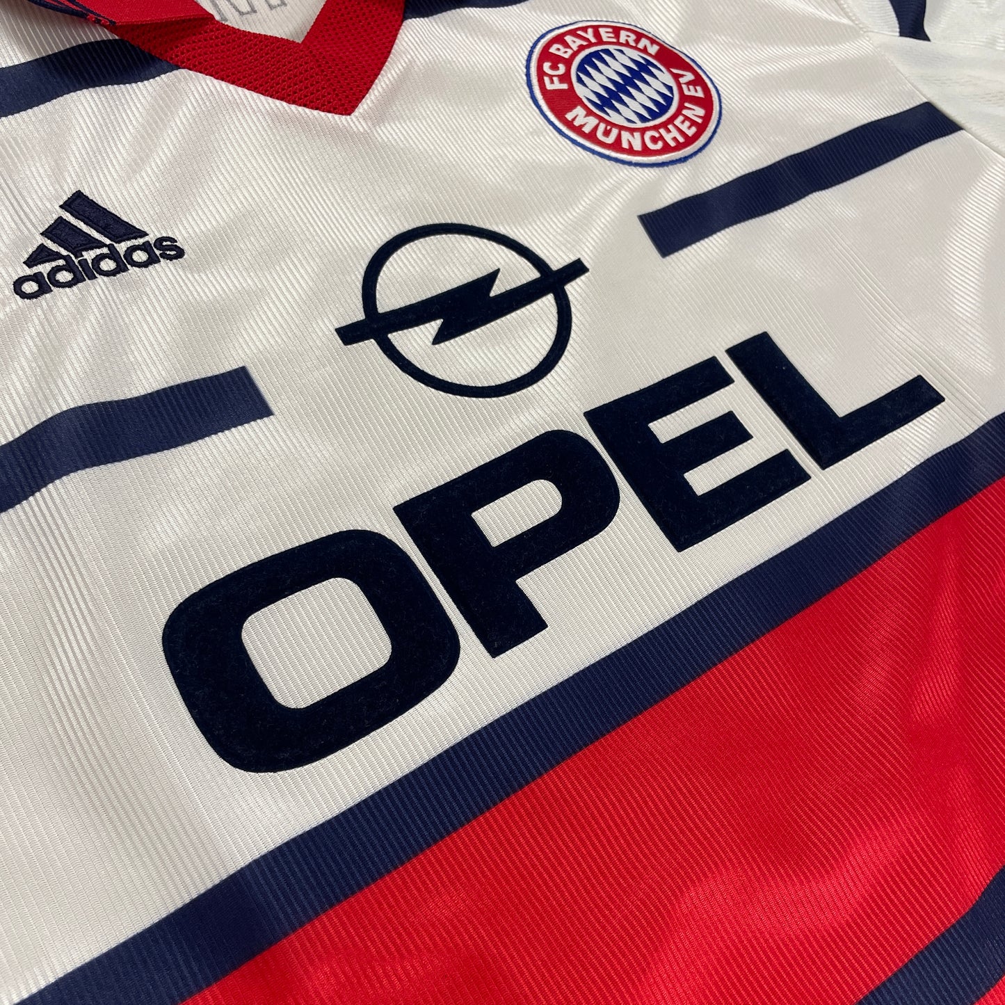 Adidas FC Bayern München Trikot weiß Größe XL 1998 2000