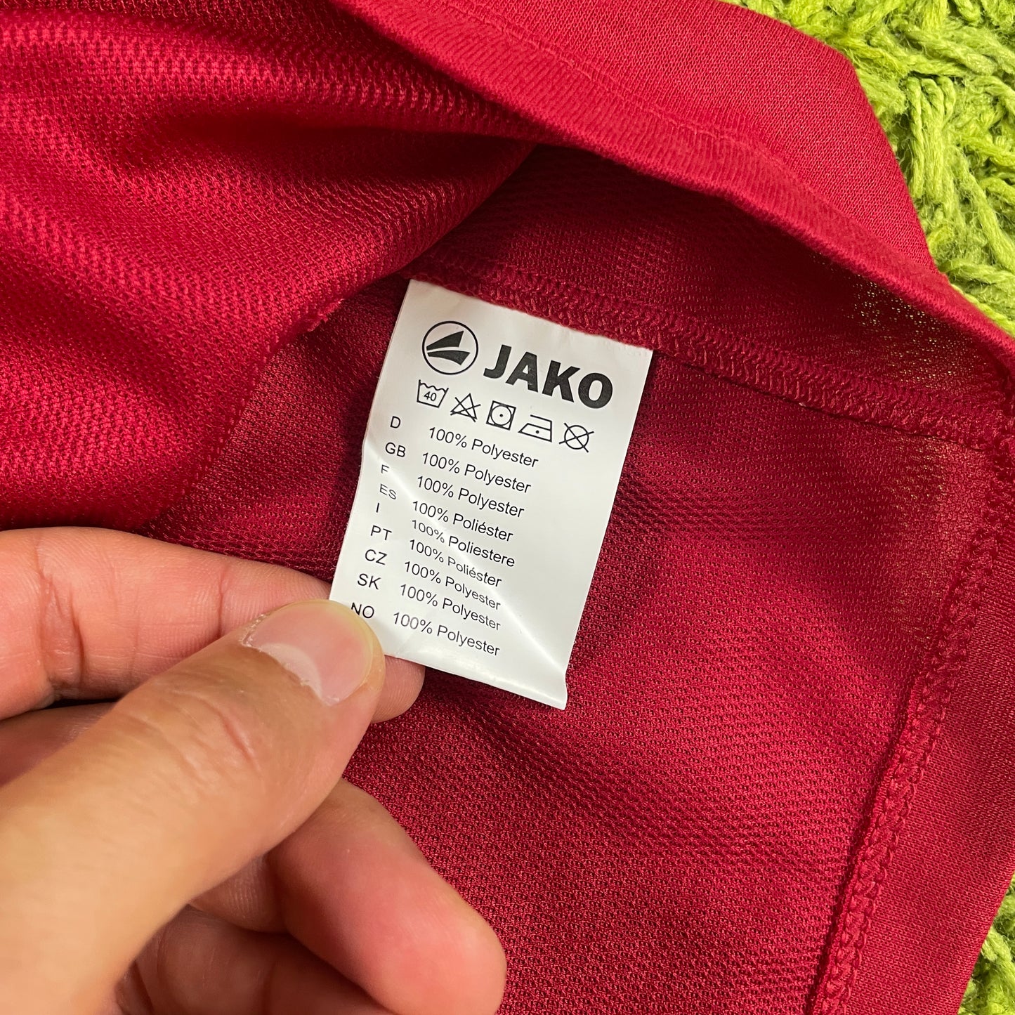 Jako Hannover 96 Huszti Trikot Größe XL 2012 2013 rot