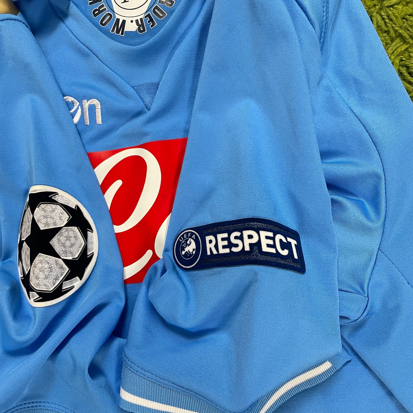 Macron SSC Neapel Inler Trikot blau Größe XL 2011 2012