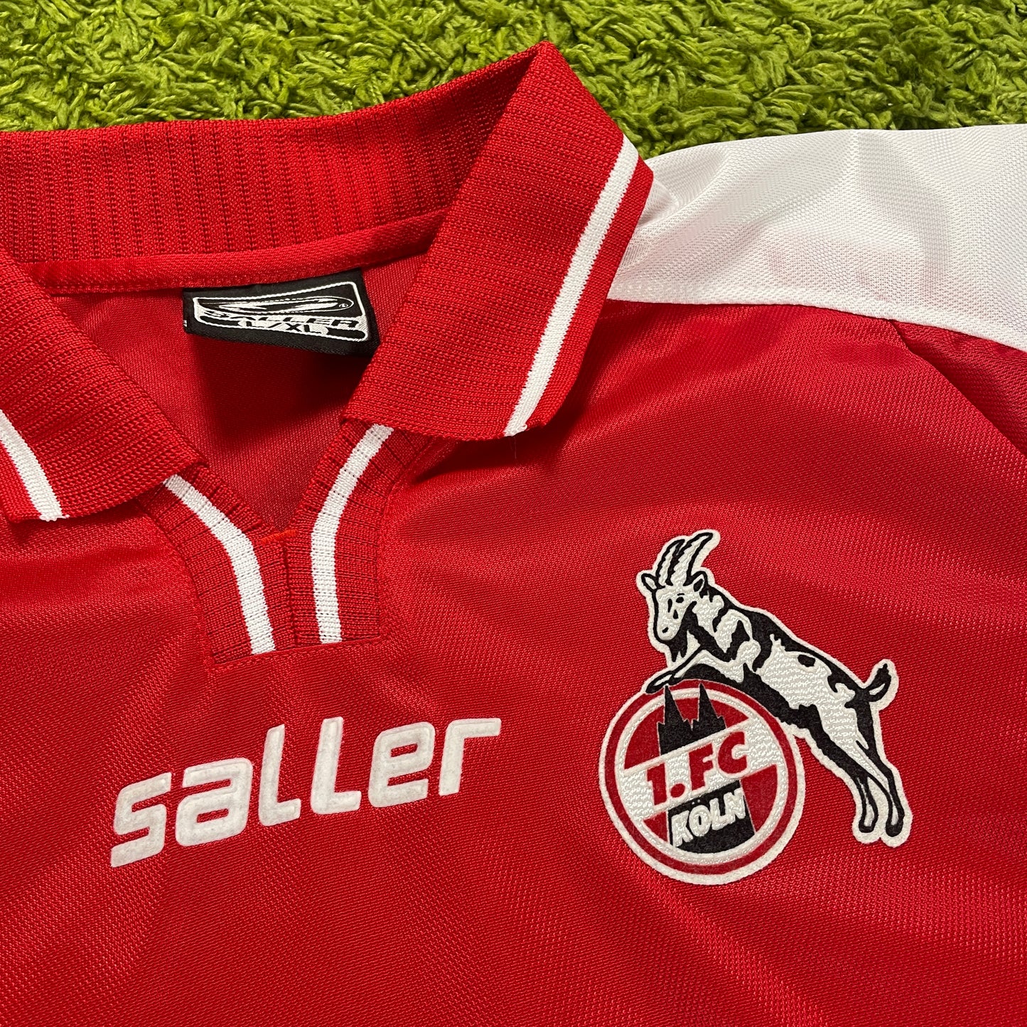 Saller 1. FC Köln Trikot Größe XL rot 2002 2003