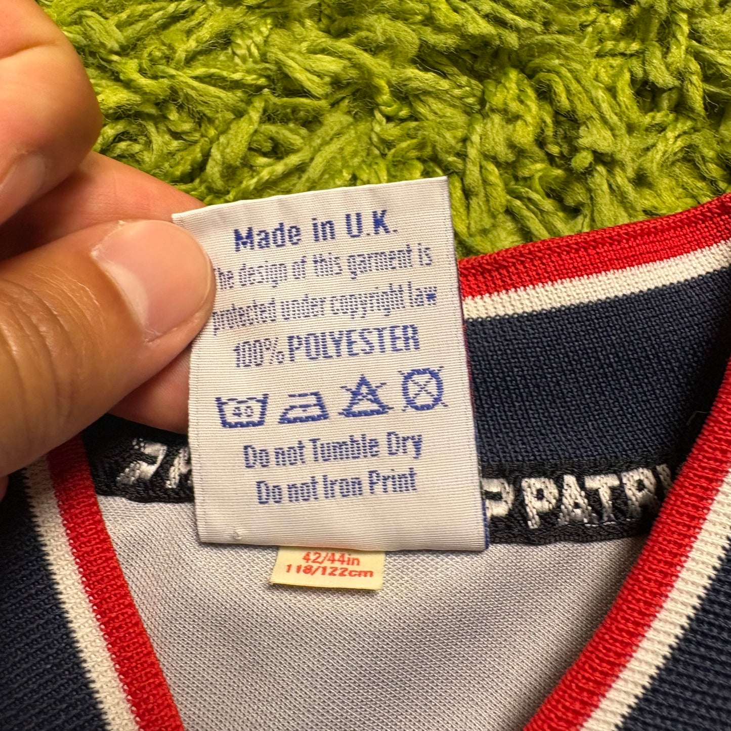 Patrick West Bromwich Albion Trikot blau weiß Größe XL - XXL