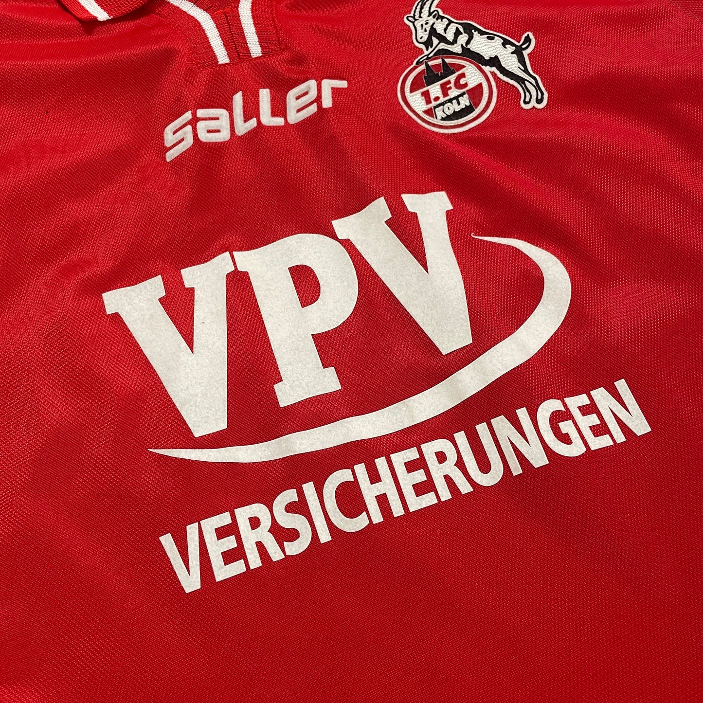 Saller 1. FC Köln Trikot Größe XL rot 2002 2003