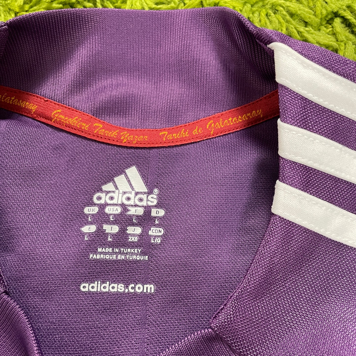 Adidas Galatasaray SK Trikot lila Größe L 2009 2010