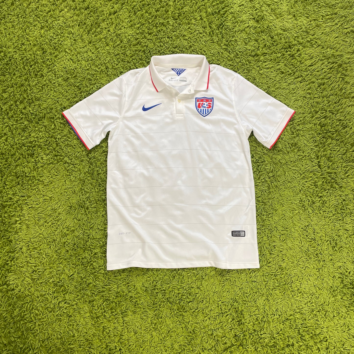 Nike Amerika USA Trikot weiß Größe L 2014