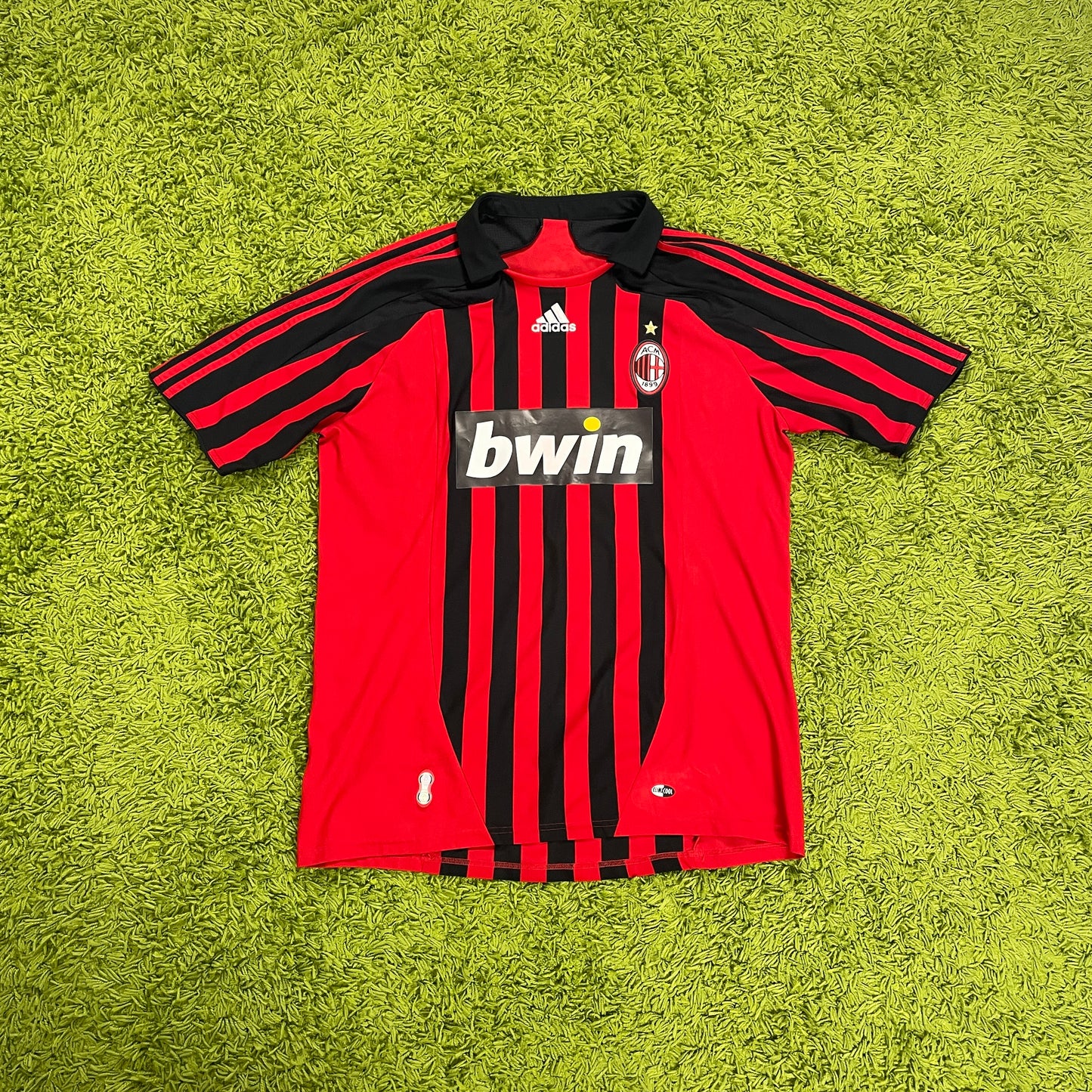 Adidas AC Mailand Trikot Kaka rot Größe XL 2007 2008