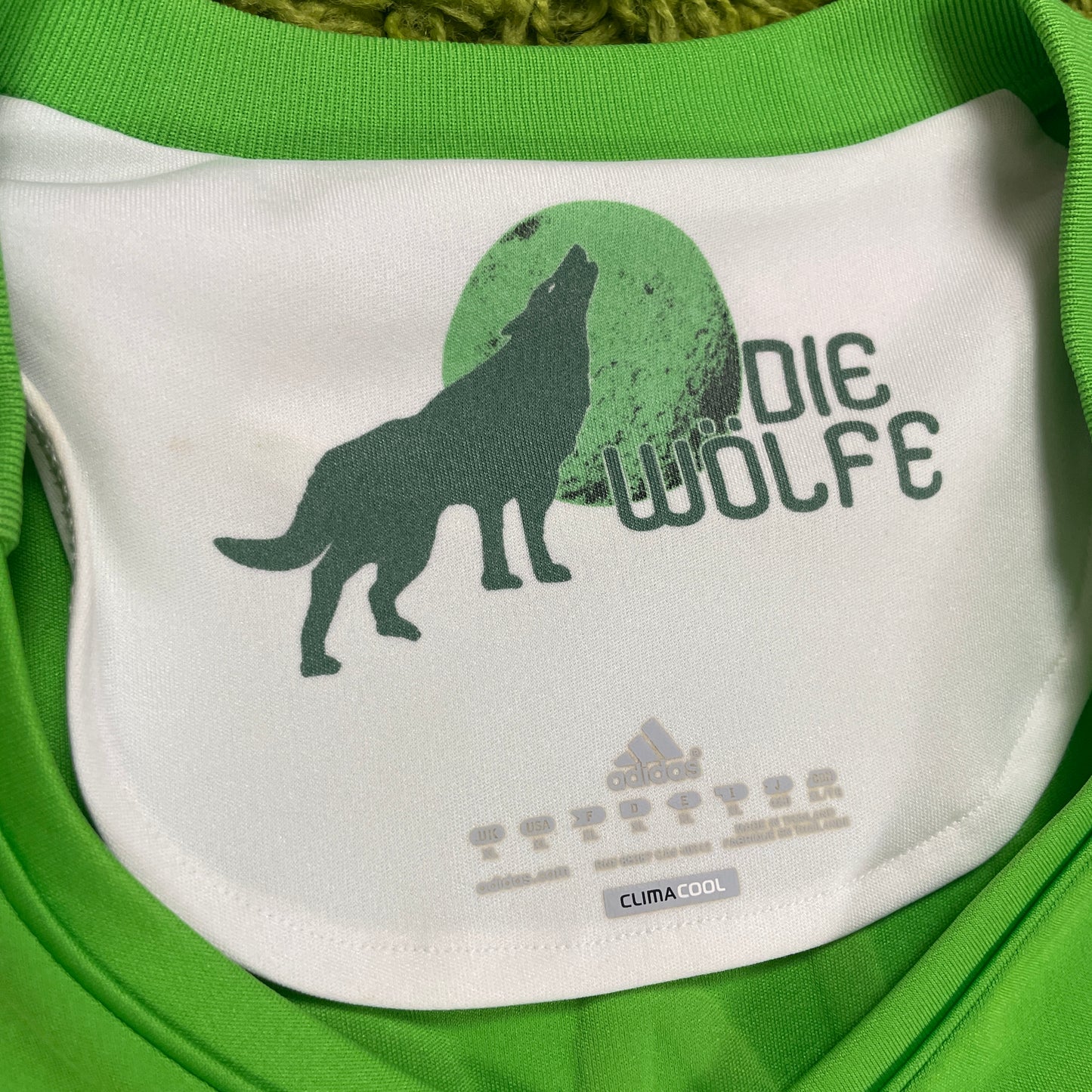 Adidas VFL Wolfsburg Dejagah Trikot grün Größe XL 2011 2012