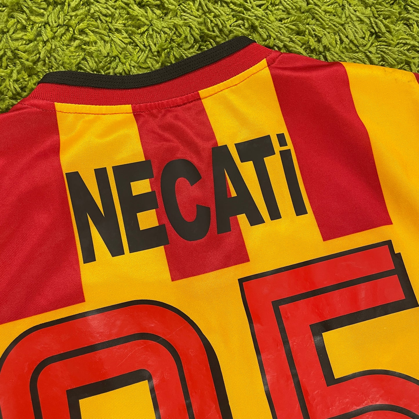 Umbro Galatasaray SK Trikot Necati Ates Größe XL rot 2004 2005 Matchworn