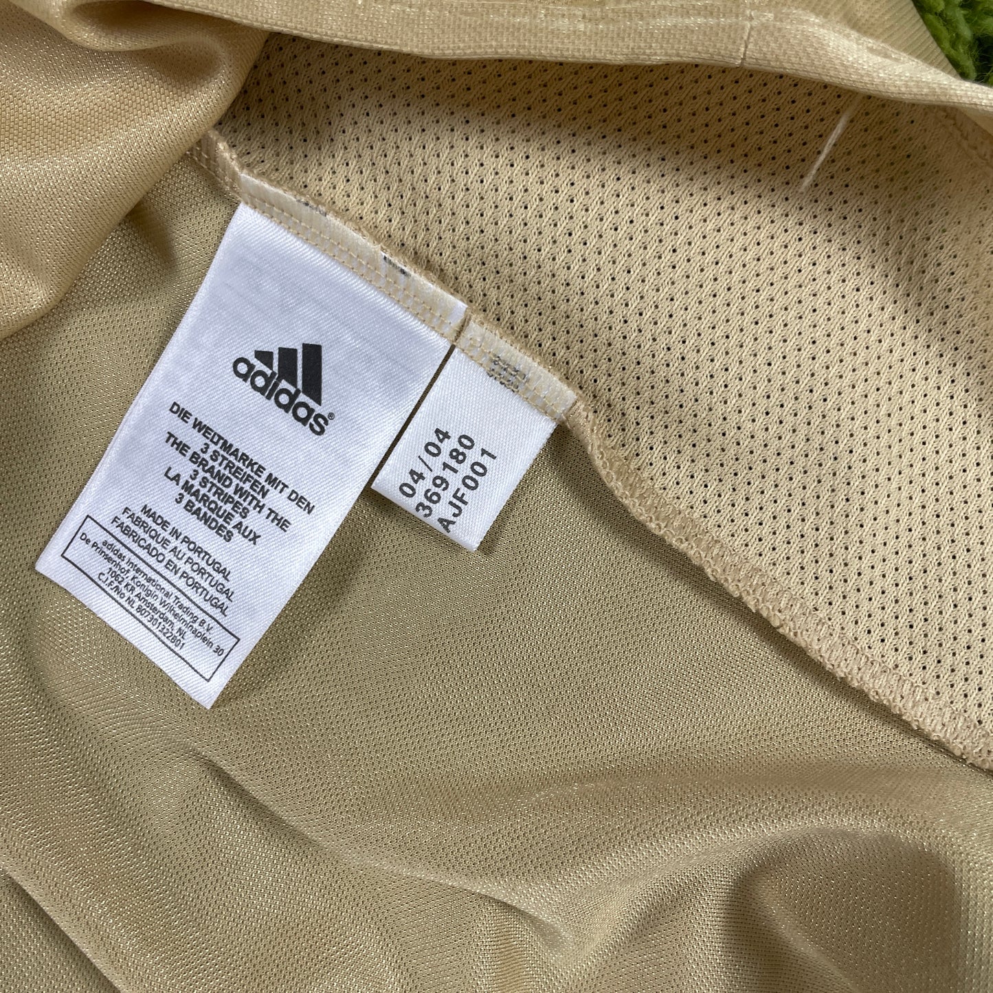 Adidas FC Bayern München Trikot Gold Größe L 2004 2005