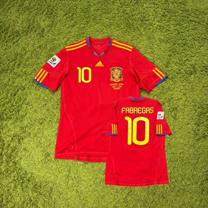 Adidas Spanien Fabregas Trikot rot Größe M 2010
