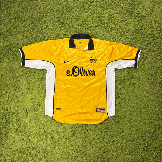 Nike Borussia Dortmund Trikot Gelb Größe XL 1998 2000
