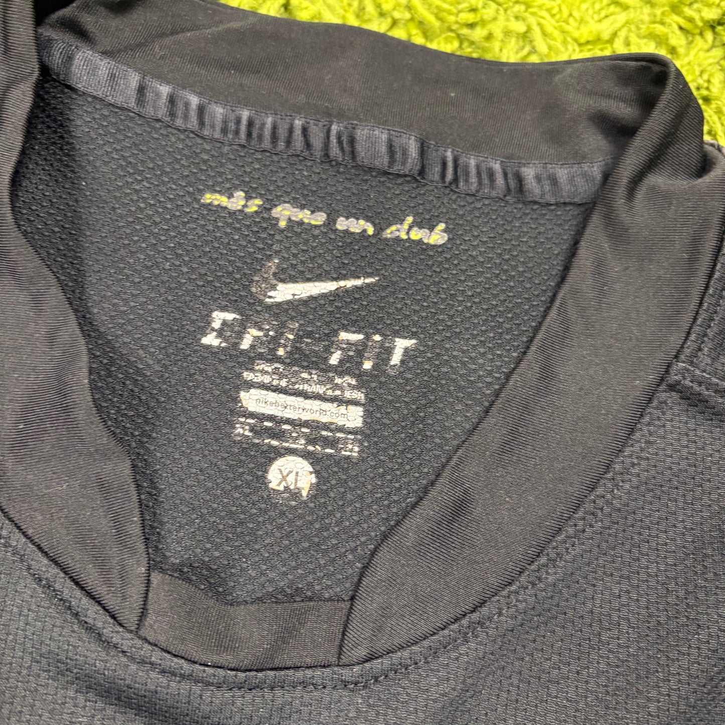 Nike FC Barcelona Xavi Trikot schwarz Größe XL 2011 2012