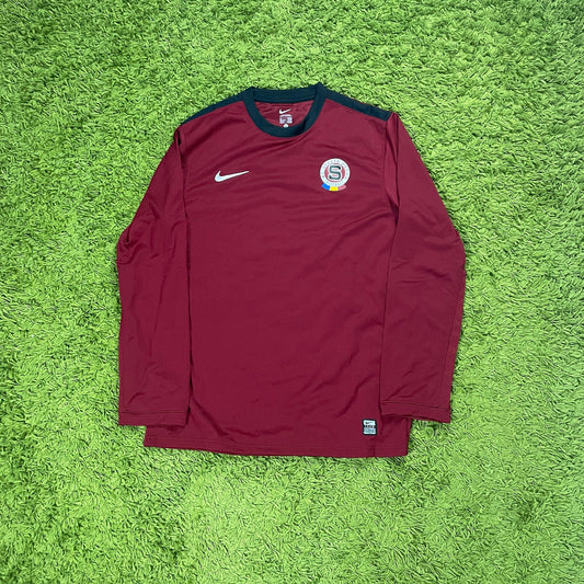 Nike Sparta Prag Trikot rot weinrot Größe XL 2009 2010