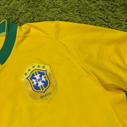 Nike Ronaldo Brasilien Trikot Gelb Größe M 2006