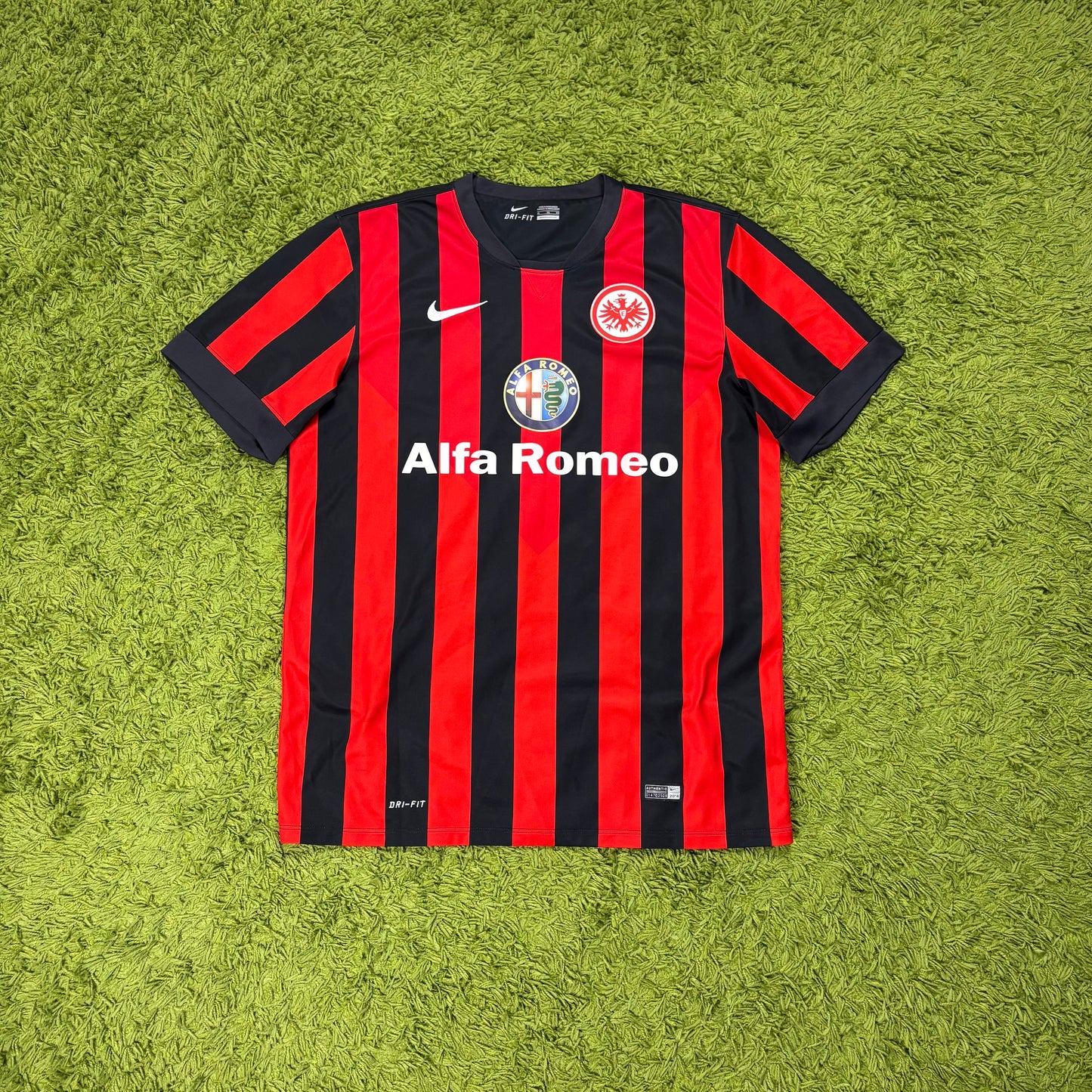 Nike Eintracht Frankfurt Trikot rot schwarz Größe XL 2014 2015
