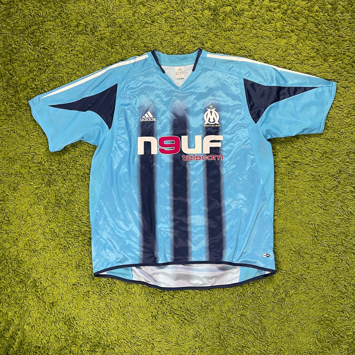 Adidas Olympique Marseille Trikot blau Größe XL 2004 2005