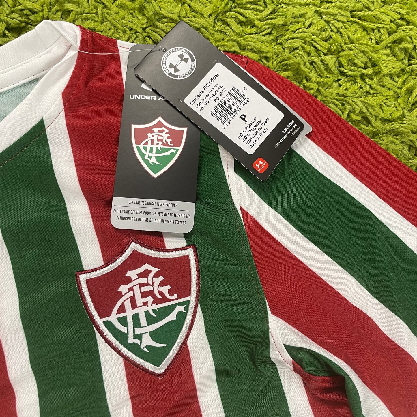 Under Armour Fluminense Trikot rot Größe S 2017 2018