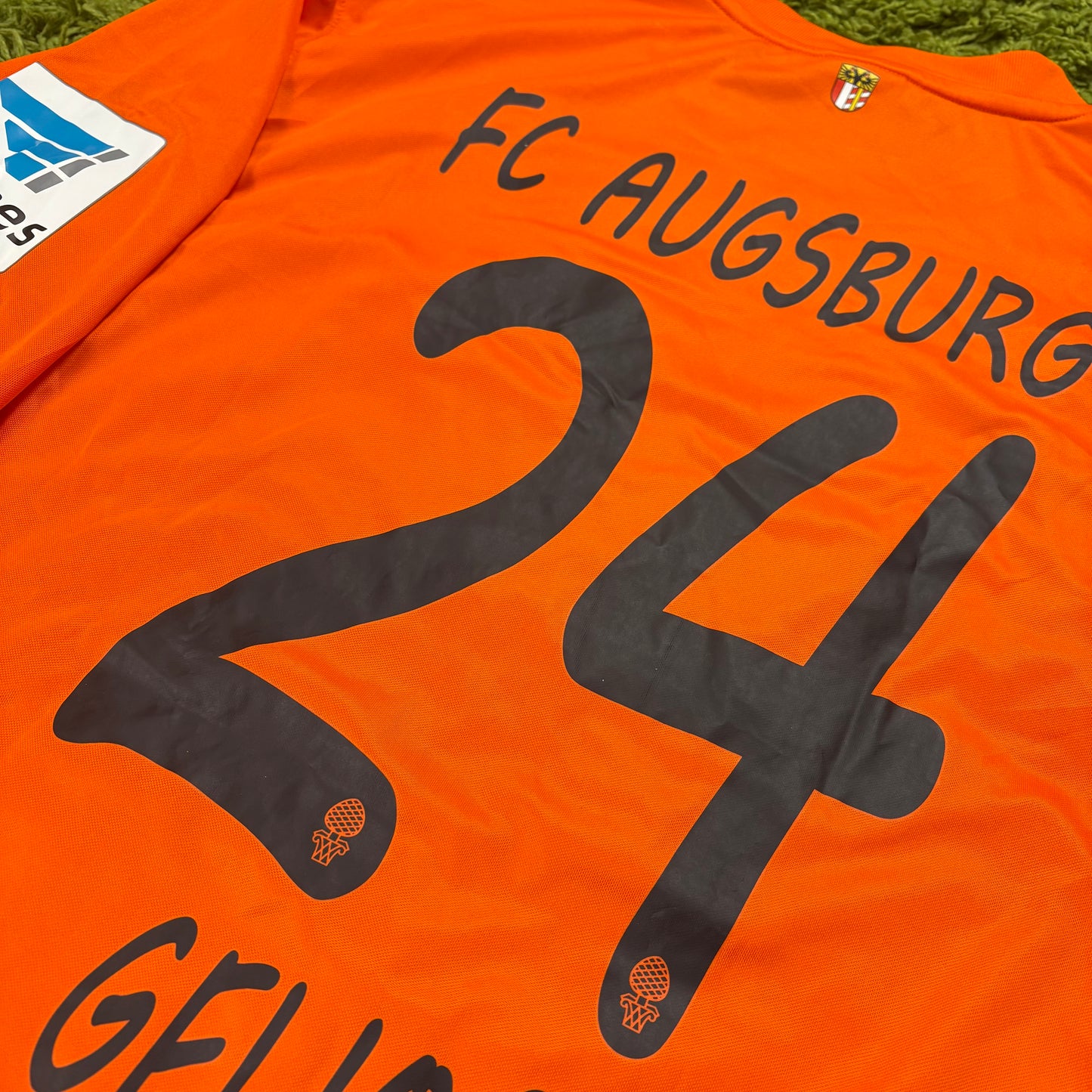 Nike FC Augsburg Trikot Gelios Orange Größe L 2016 2017