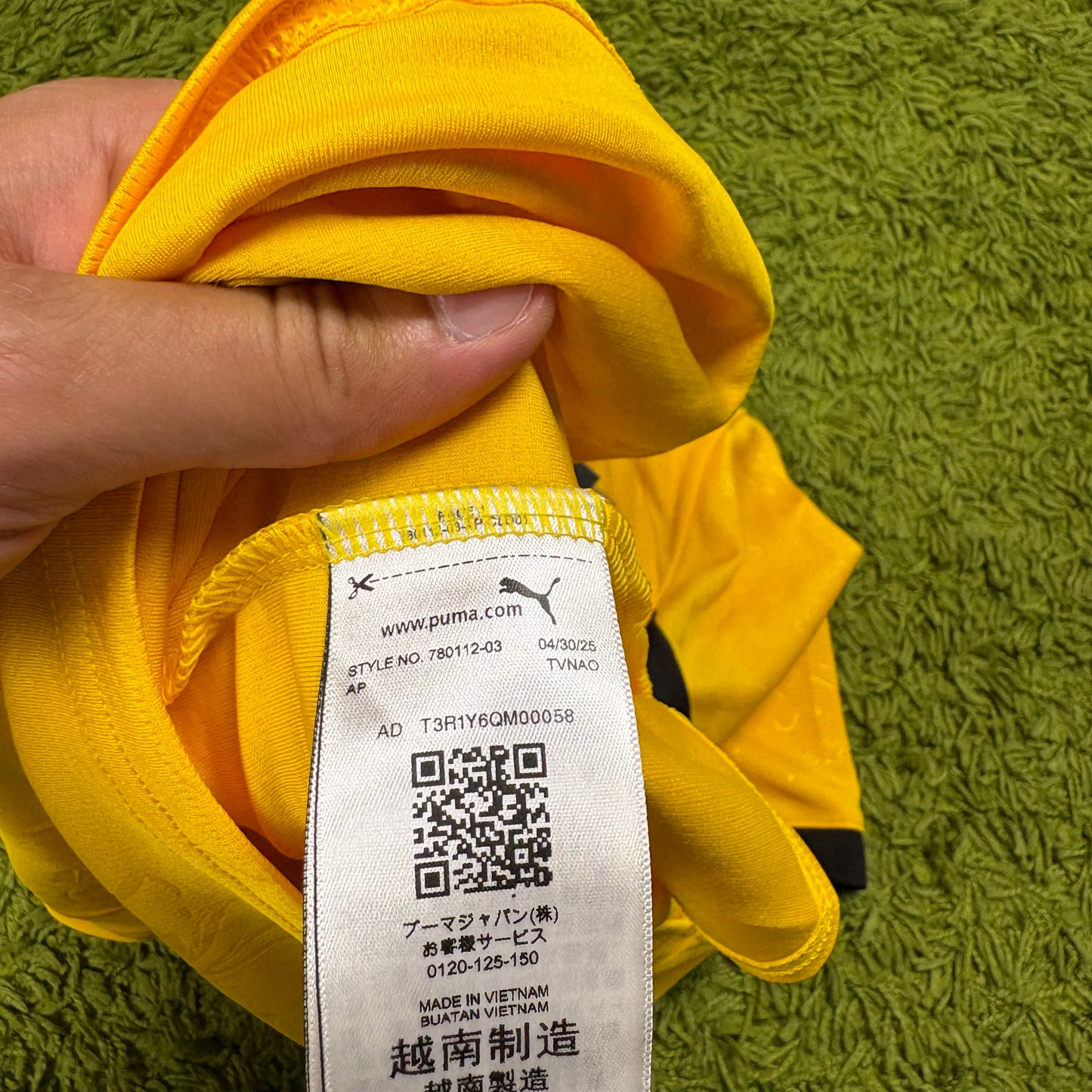 Puma Borussia Dortmund Guirassy Trikot Gelb Größe L 2025 2026