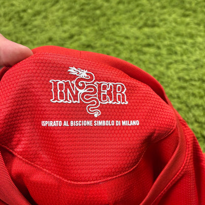 Nike Inter Mailand Milan Trikot Zanetti rot Größe L 2012 2013