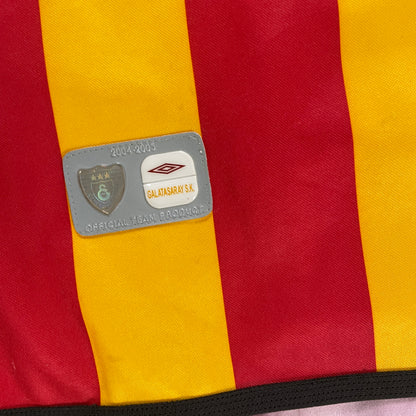 Umbro Galatasaray SK Trikot Necati Ates Größe XL rot 2004 2005 Matchworn