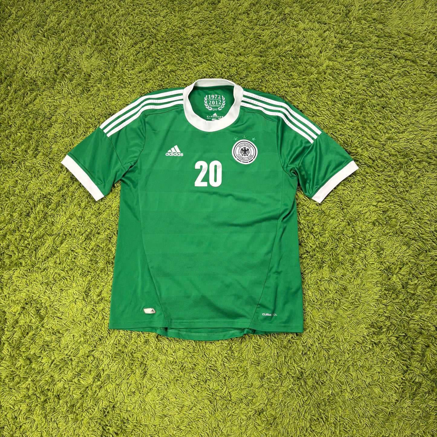 Adidas Deutschland DFB Boateng Trikot Grün Größe L 2012