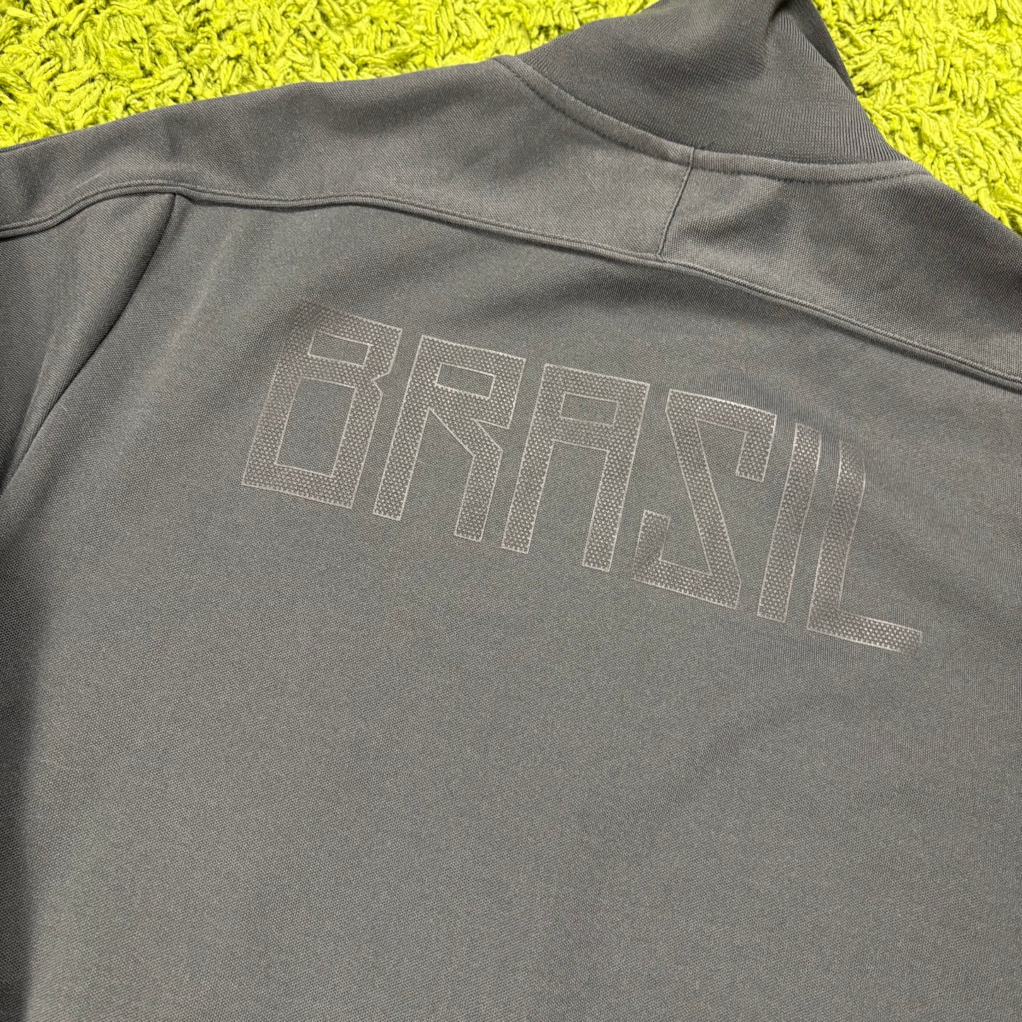 Nike Brasilien Trainingsjacke Jacke grau Größe L