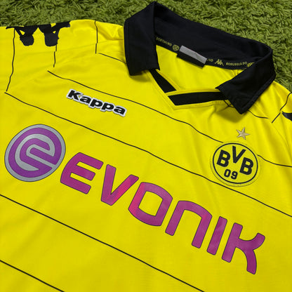 Kappa Borussia Dortmund BVB Lewandowski Trikot Gelb Größe XL 2010 2011