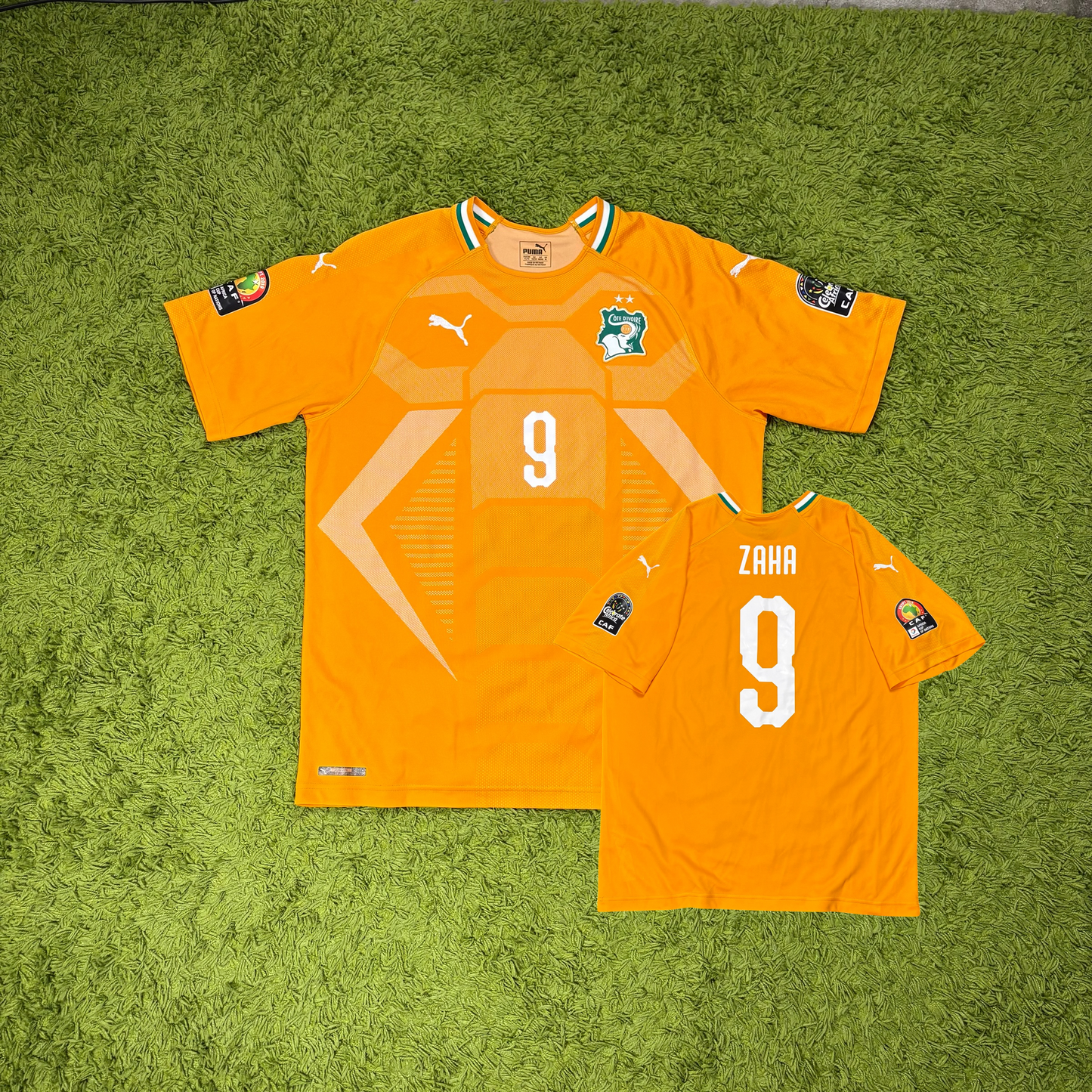 Puma Elfenbeinküste Zaha Trikot Orange Größe XL 2018