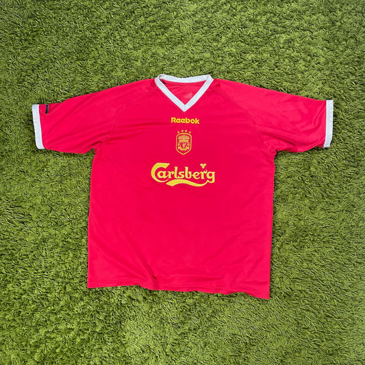 Reebok FC Liverpool Trikot rot Größe XL 2001 2002