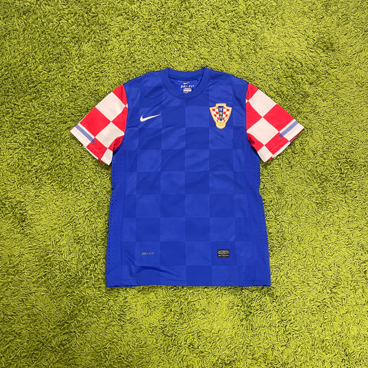 Nike Kroatien Trikot blau Größe L Spielerversion 2010 2012