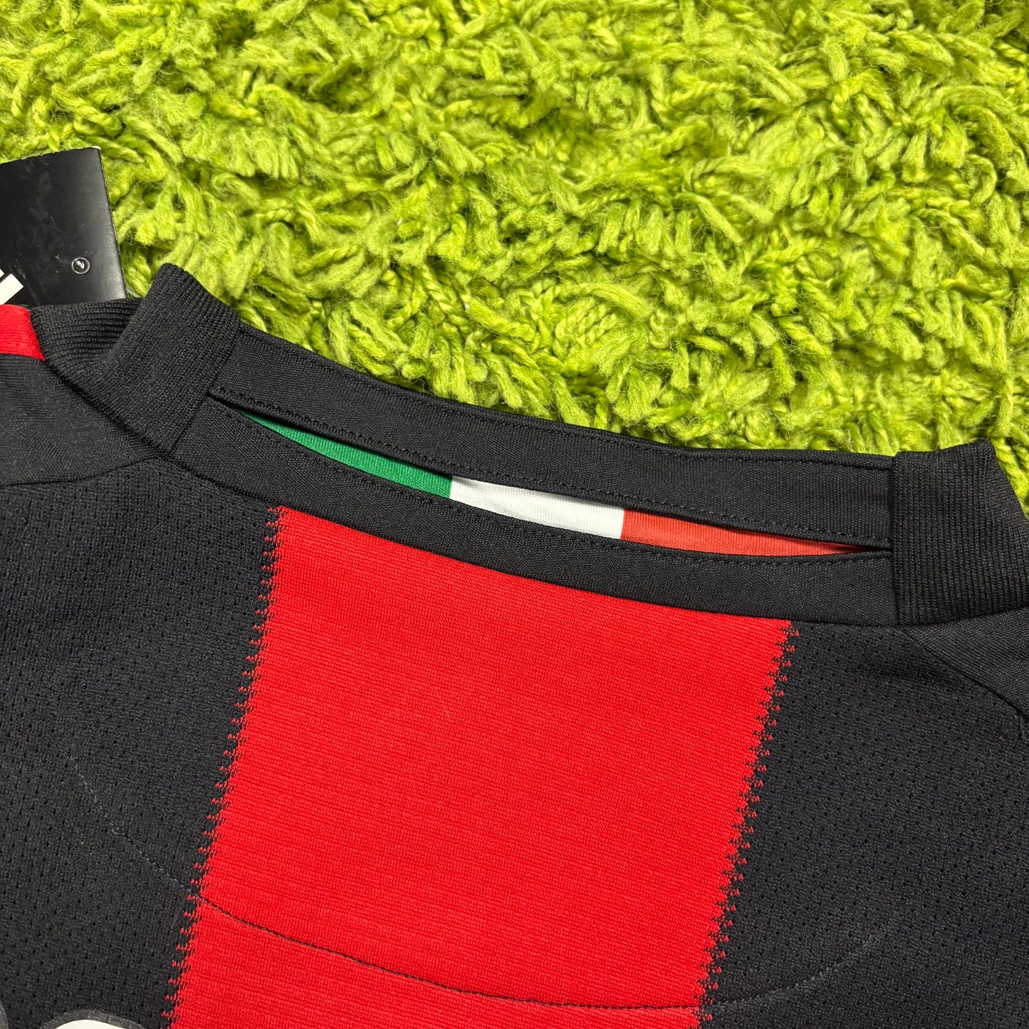 Adidas AC Mailand Ibrahimovic Milan Trikot rot schwarz Größe XL 2010 2011 Neu mit Etikett