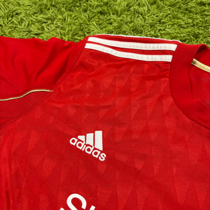 Adidas FC Liverpool Trikot Langarm rot Größe L 2010 2011