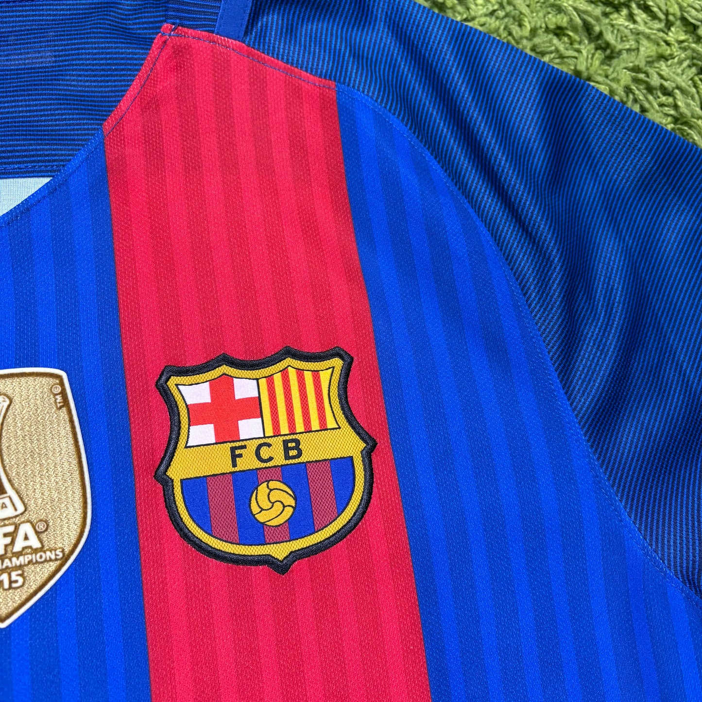 Nike FC Barcelona Pique Trikot rot Größe M 2016 2017