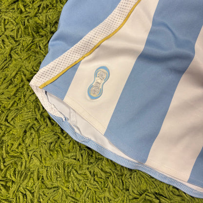 Adidas Argentinien Messi Trikot weiß blau Größe XL 2006