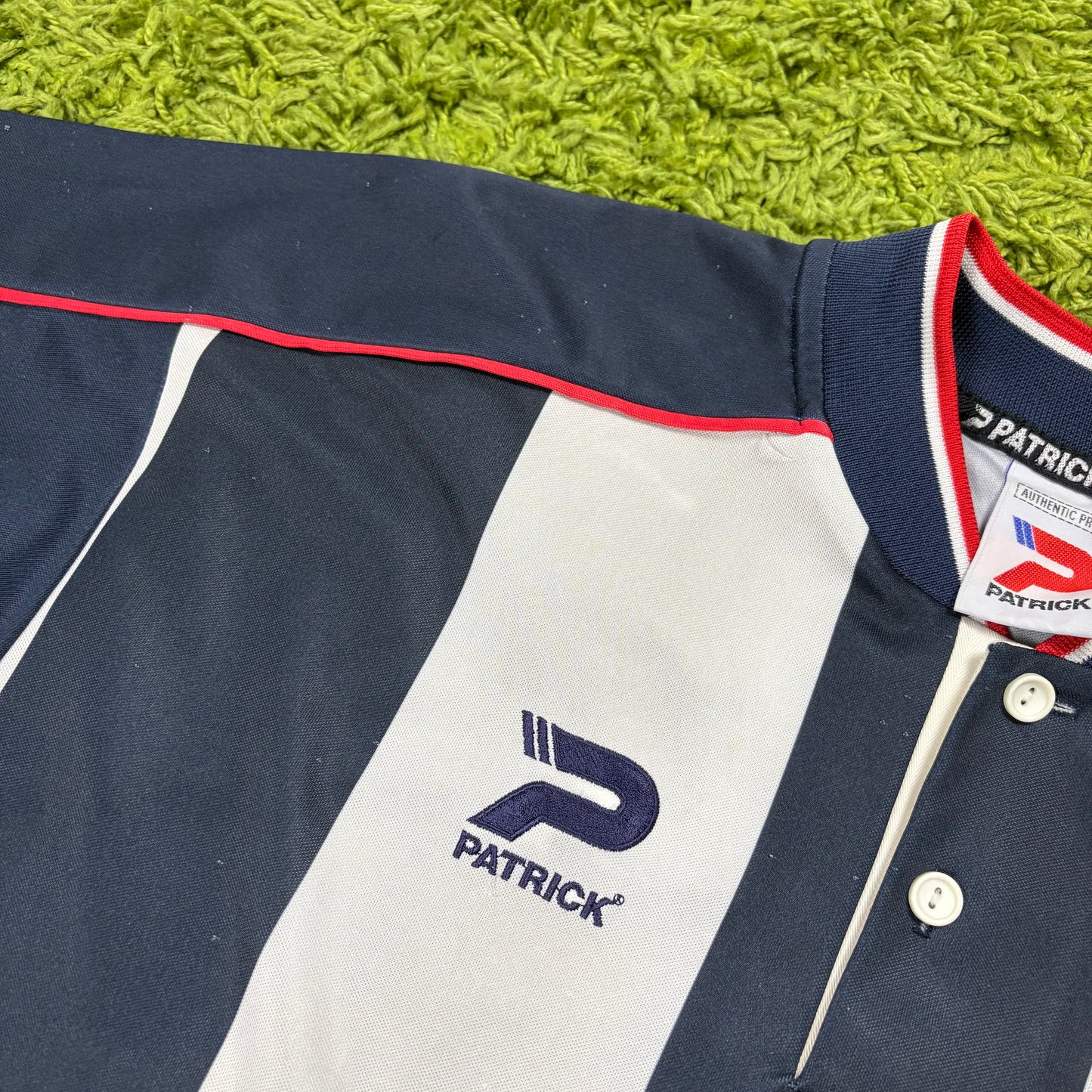 Patrick West Bromwich Albion Trikot blau weiß Größe XL - XXL