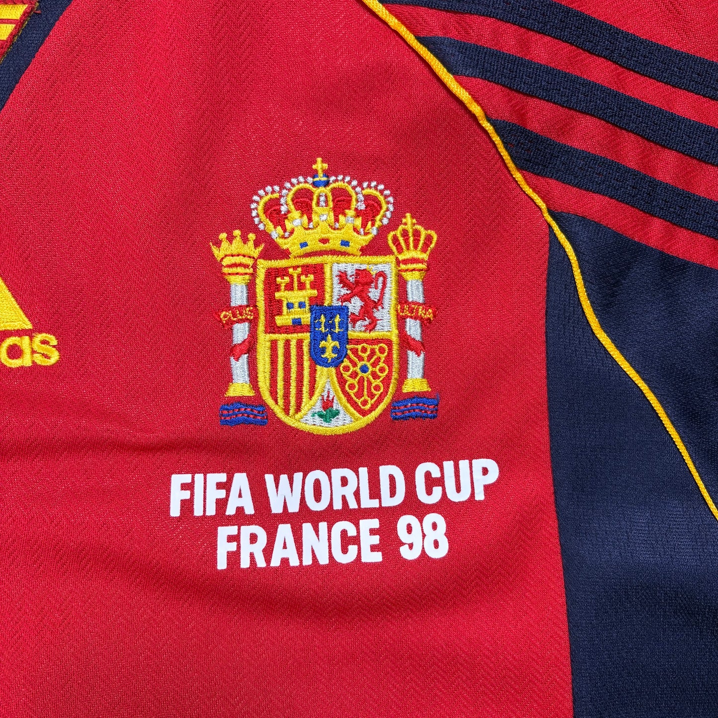 Adidas Spanien Raul Trikot rot Größe M 1998