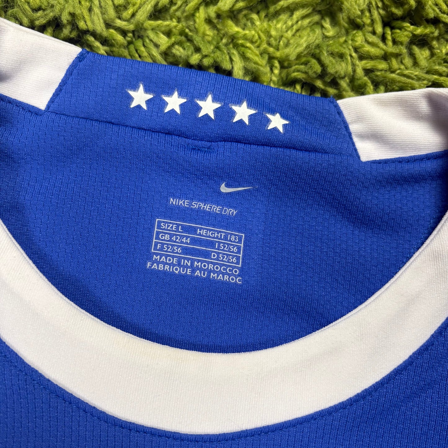 Nike Brasilien Ronaldo R9 Trikot blau Größe L 2006 2008 NEU MIT ETIKETT