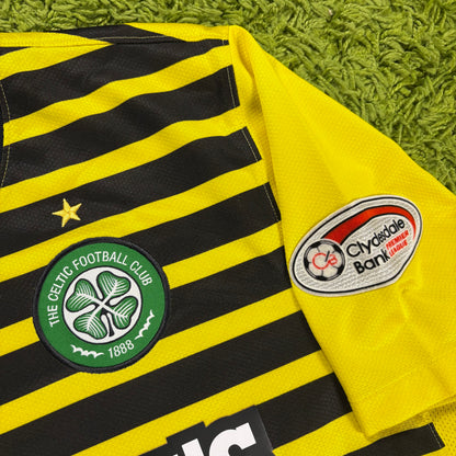 Nike Celtic Glasgow Hooper Trikot gelb Größe L 2011 2012