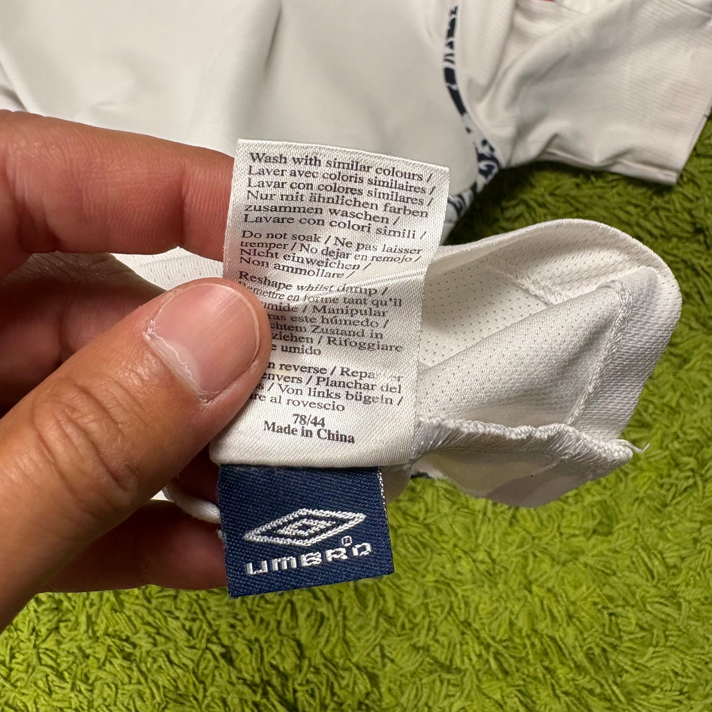 Umbro England Gerrard Trikot Weiß Größe XXL 2008