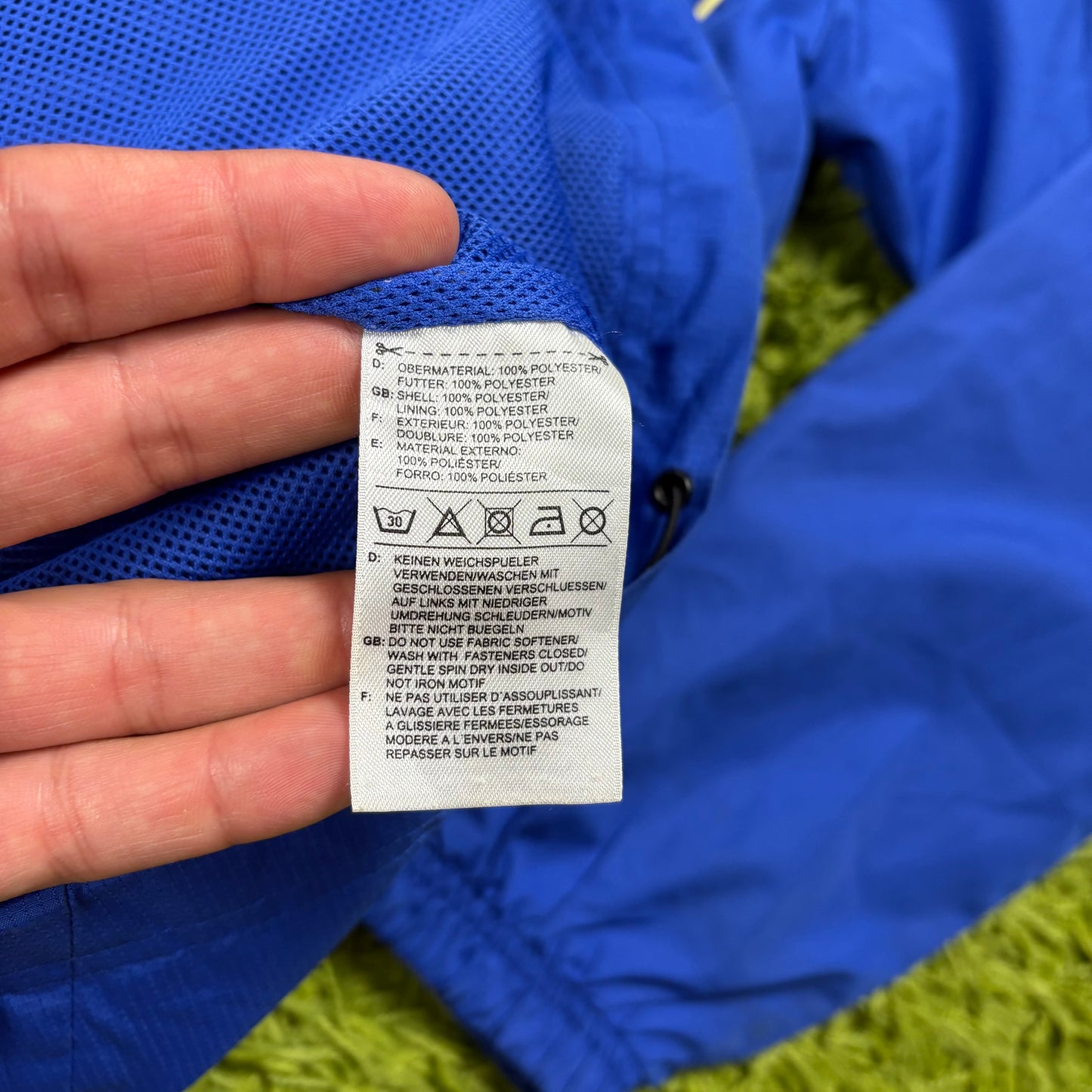 Adidas FC Chelsea Trainingsjacke Jacke blau Größe M 2011