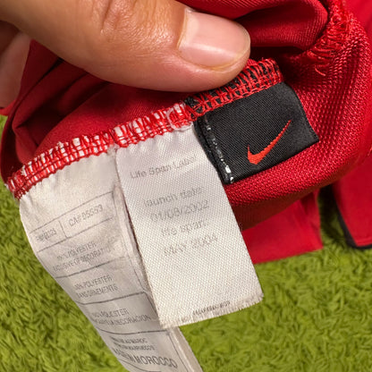 Nike Manchester United Ronaldo CR7 Trikot rot Größe L 2003 2004