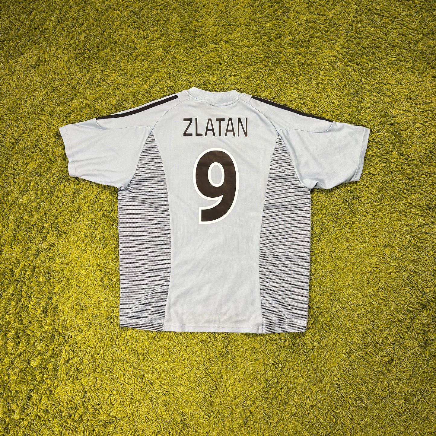 Adidas Ajax Amsterdam Ibrahimovic Trikot grau Größe XL 2002 2003
