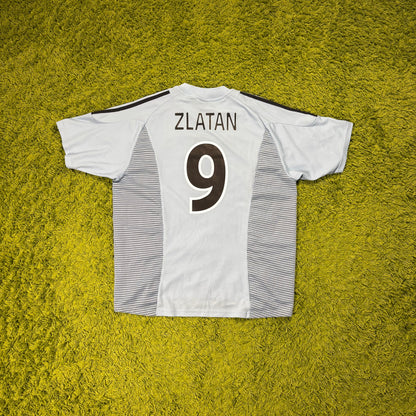 Adidas Ajax Amsterdam Ibrahimovic Trikot grau Größe XL 2002 2003